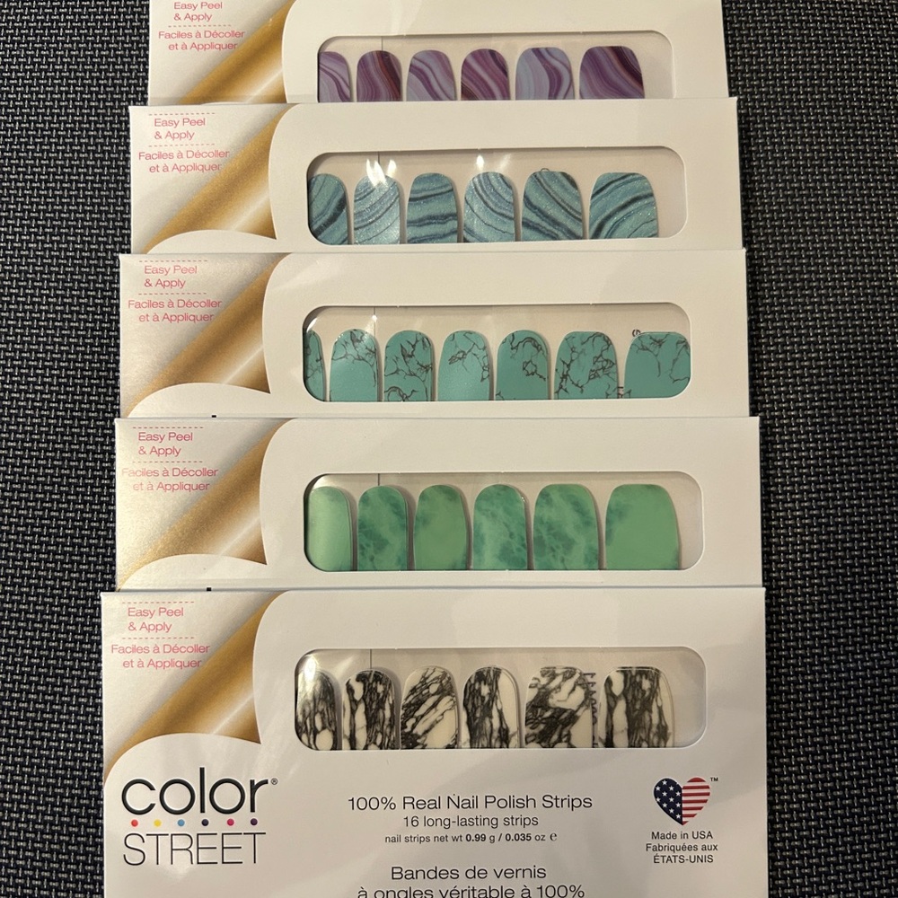 Color Street Gems Nail Polish Strips Bundle